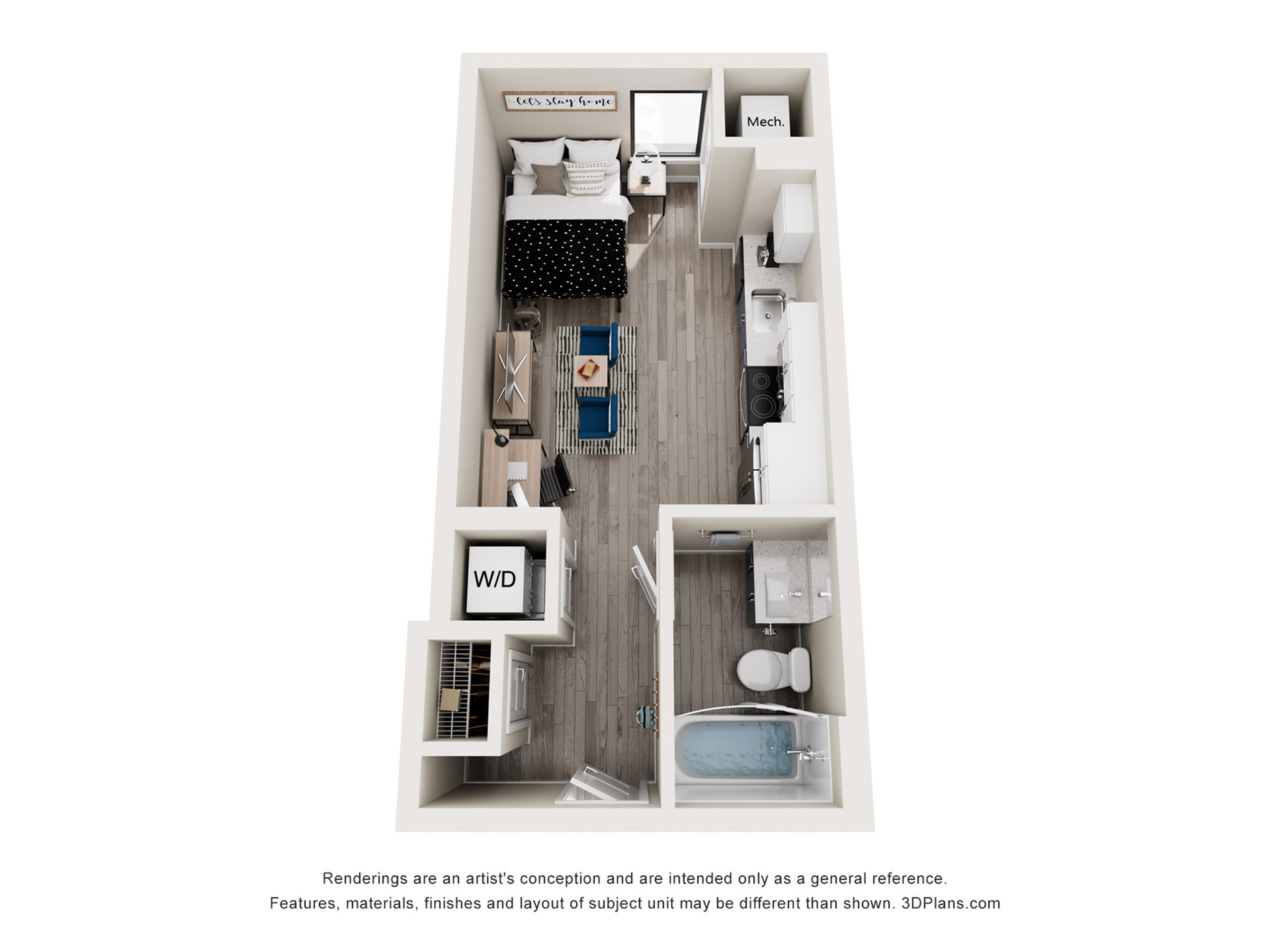 Spring - Studio Floor plan