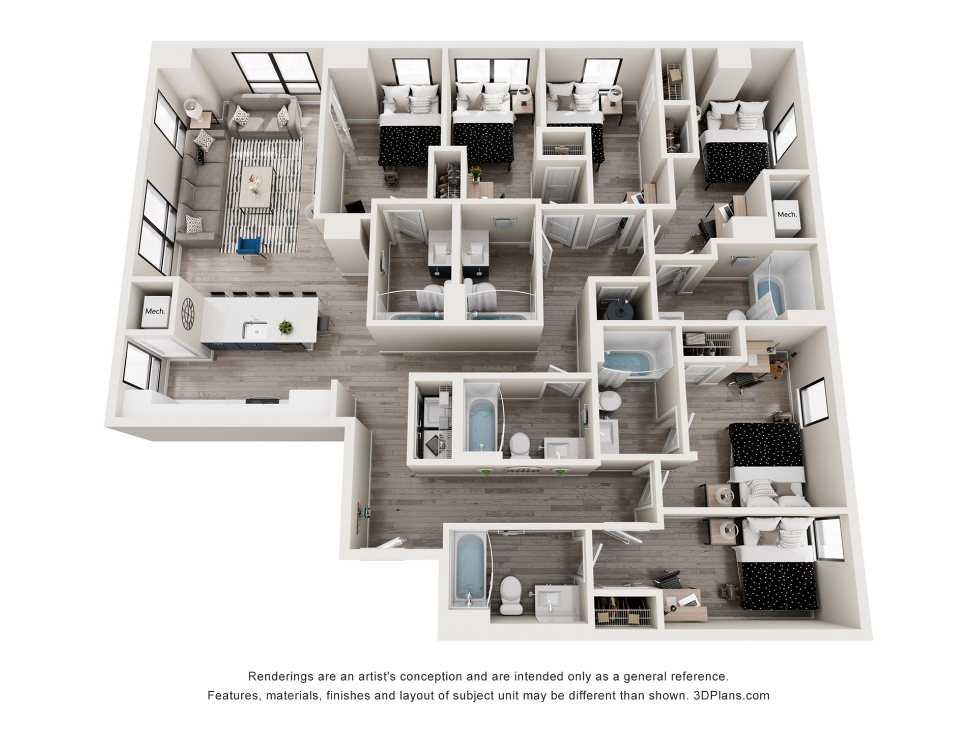 Vine - 6x6 Floor plan