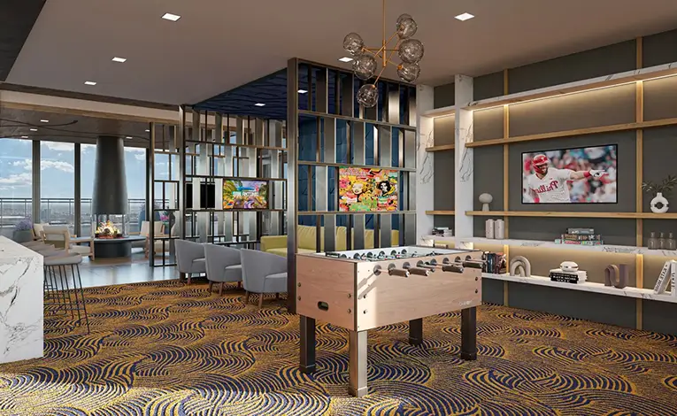 clubhouse interior