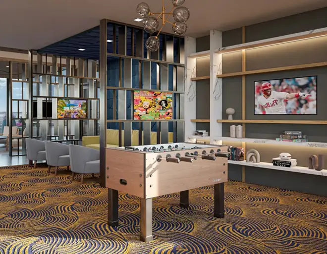 clubhouse interior